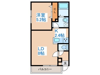 間取図 Gare de coco