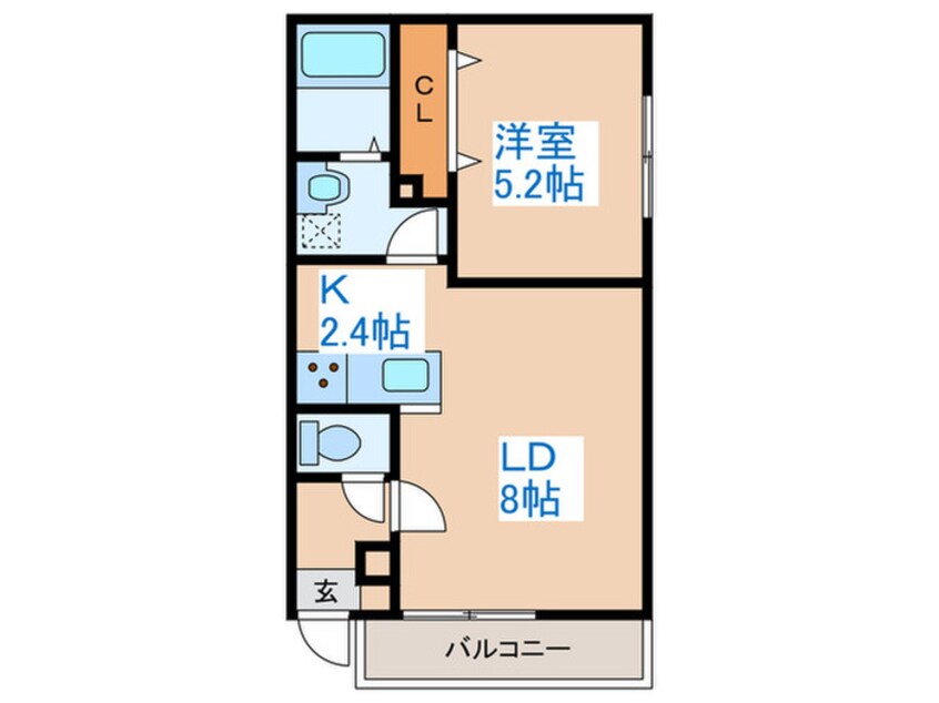 間取図 Gare de coco