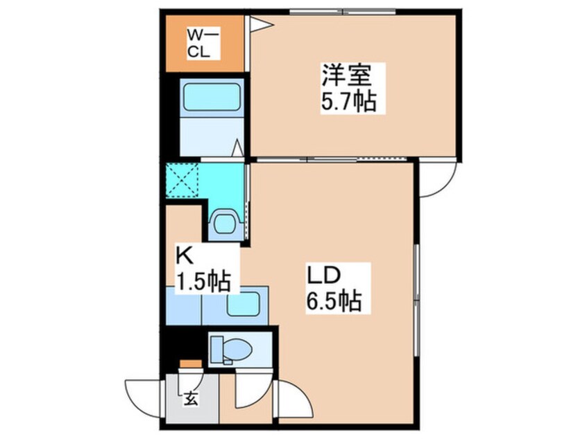 間取図 シティプレミア白石