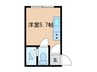 Ｔ－ＲＯＵＴＥ菊水 1Rの間取り
