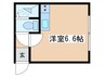 Ｔ－ＲＯＵＴＥ菊水 1Rの間取り