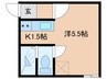 Ｔ－ＲＯＵＴＥ菊水 1Rの間取り