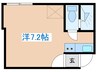 Ｔ－ＲＯＵＴＥ菊水 1Rの間取り