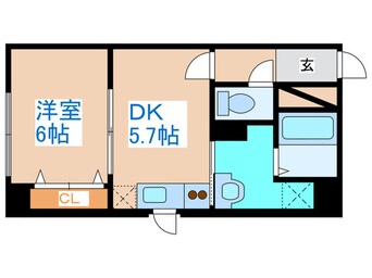間取図 プライムア－バン大通公園Ⅱ