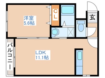 間取図 メゾン・ド・ルポ南平岸