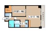 ライブグレ－ス 1LDKの間取り
