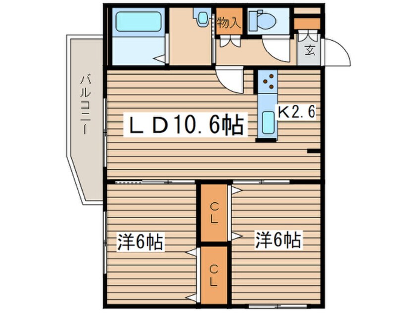 間取図 メディオフラム札幌