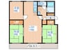 澄川コーポ 3LDKの間取り