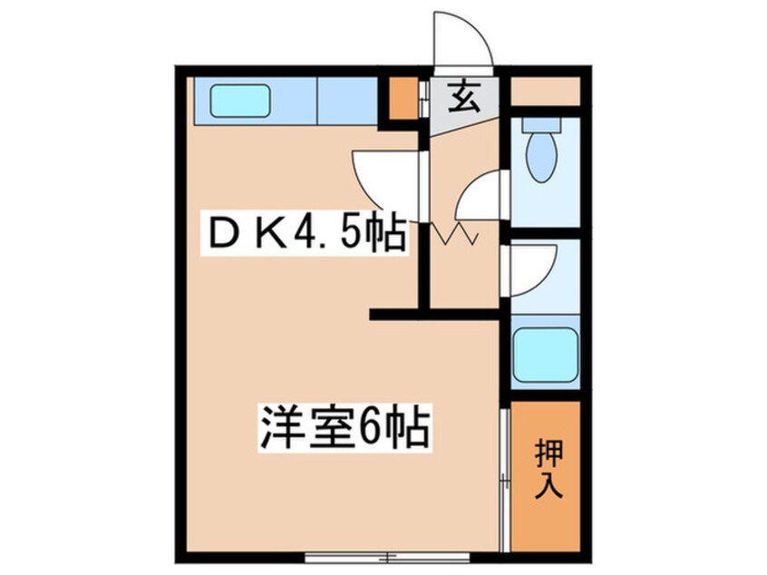 間取図 エスポワ－ル１６