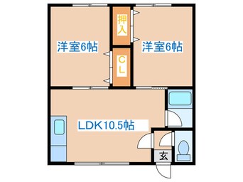 間取図 第２ミユキマンション