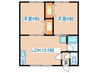 間取図 第２ミユキマンション