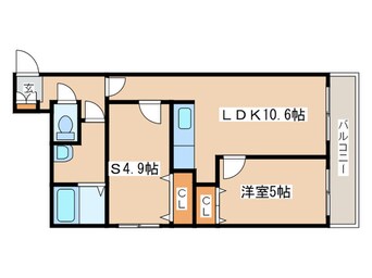 間取図 パーチェ豊平