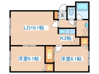 間取図 パレス本郷 Ｂ棟