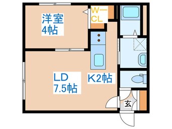 間取図 Crea Maison発寒南East
