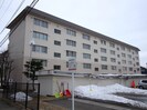 札幌西月寒４号棟の外観