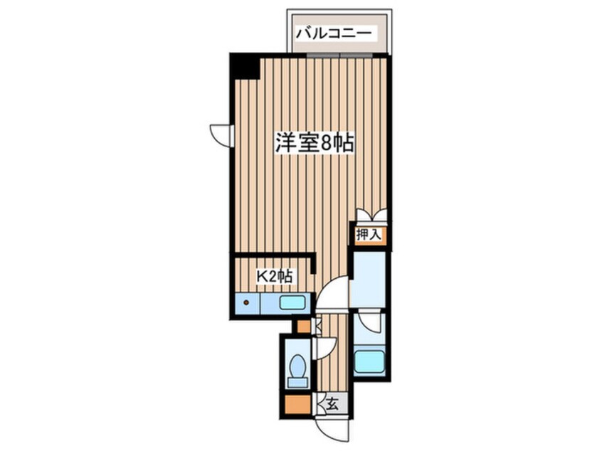 間取図 トラストコ－ト１７