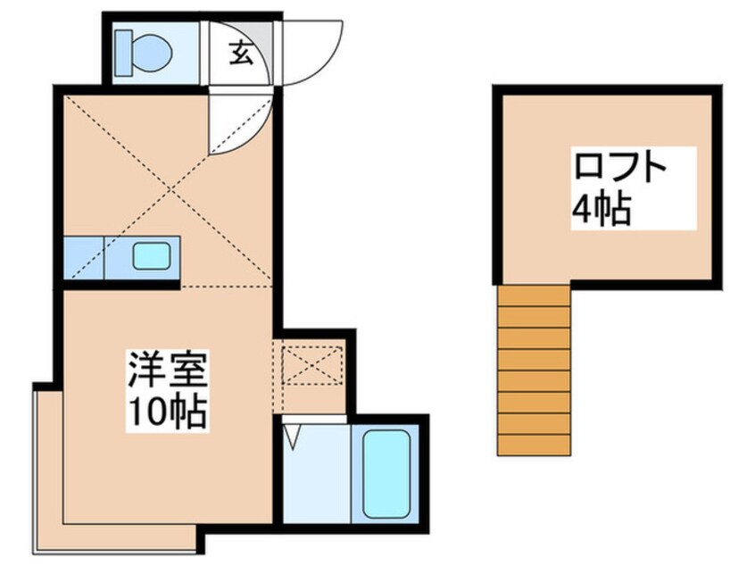 間取図 MMハイムⅡ