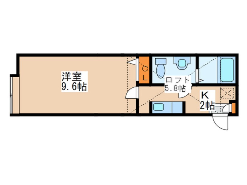 間取図 メゾン・ド・ソレイユⅡ