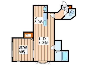 間取図 トロンシェ