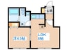 Ｓ－ＣＯＭＦＯＲＴ 1LDKの間取り