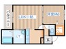 Twinkle桑園（ﾄｩｲﾝｸﾙ桑園） 1LDKの間取り