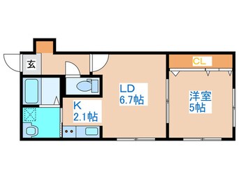 間取図 LF21