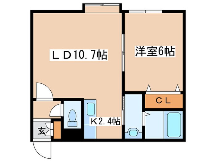 間取り図 フィーノ美園