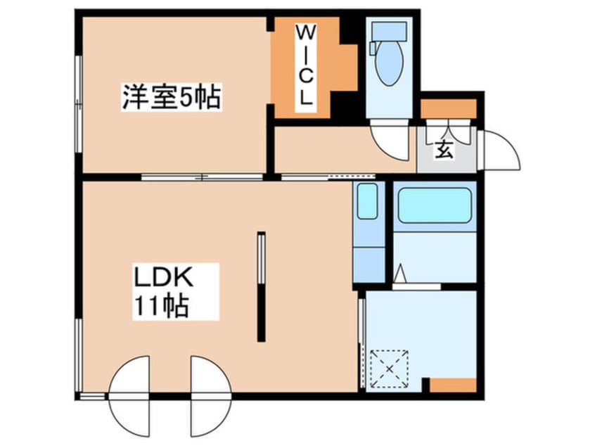 間取図 Next Ave.TSUKISAMU