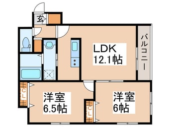 間取図 モンツァL714