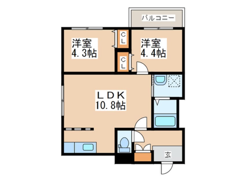 間取図 Splendor Nord20