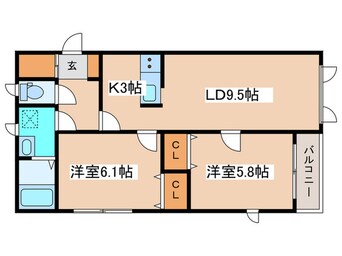 間取図 札幌レジデンス新道東