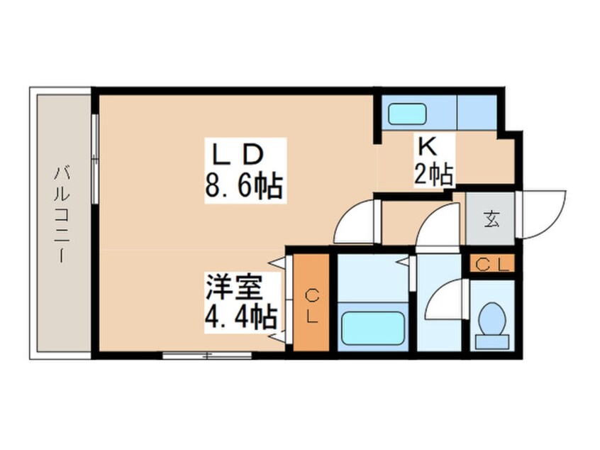 間取図 グランメ－ル３６