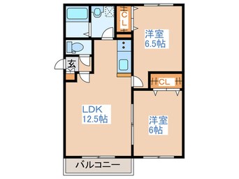 間取図 ディアクオ－レＮ４２