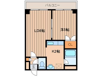 間取図 セントポーリア弐番館