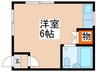コーポフロンティア 1Rの間取り
