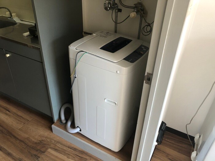 洗濯機置場 OMレジデンス山鼻