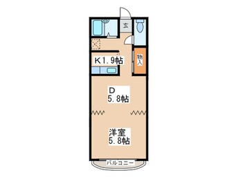 間取図 マロンハイデンス