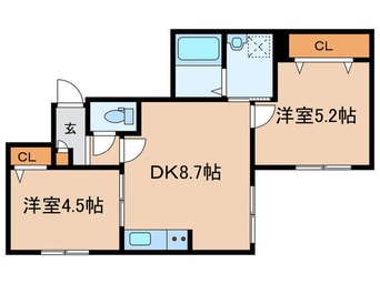 間取図 E-Town