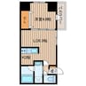 アイビーパレス52 1LDKの間取り
