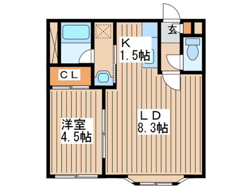 間取図 リリアンⅡ