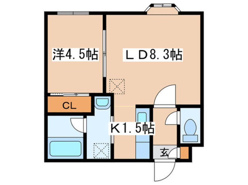 間取図 リリアンⅡ