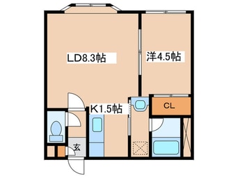 間取図 リリアンⅡ