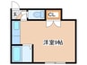 ヒュース美園A 1Rの間取り