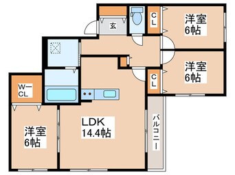 間取図 ZABO HILLS MINAMIMARUYAMA