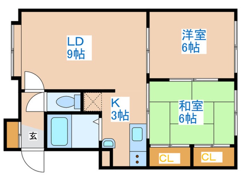 間取図 ニューシティA