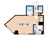 山岸ビル 1Kの間取り