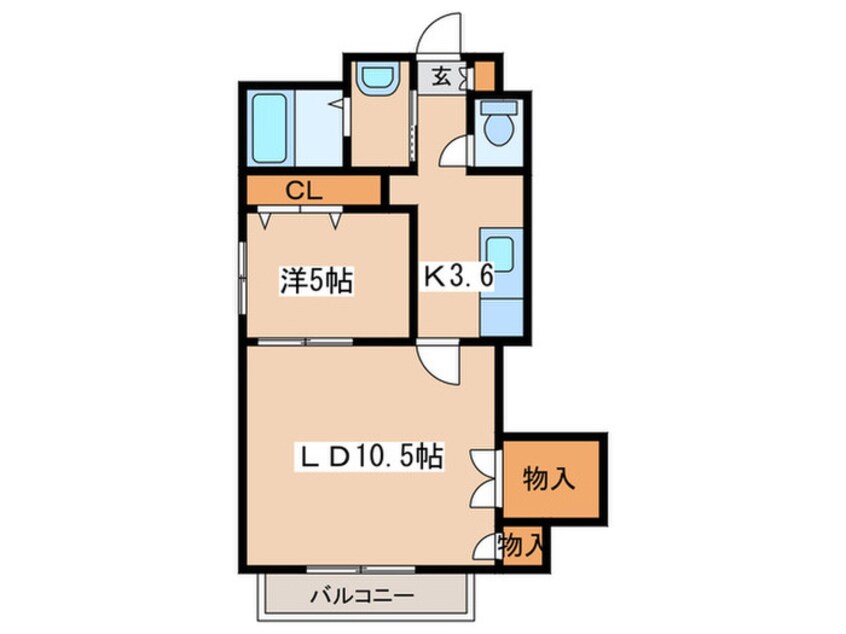 間取図 ノースミール