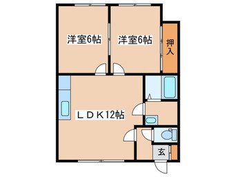 間取図 コーポ丸正