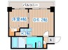 ＶＩＬＬＡＧＥ北大通壱番館 1DKの間取り