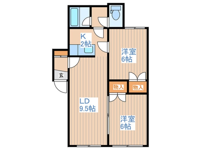 間取り図 ルモアⅡ